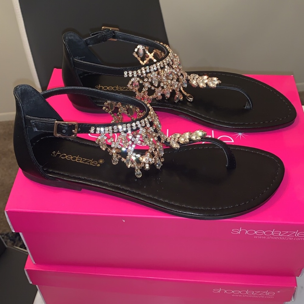 Black sandals